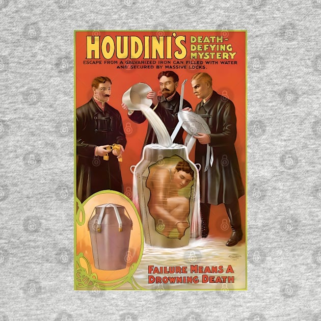 Harry Houdini - World's Greatest Magician by Desert Owl Designs